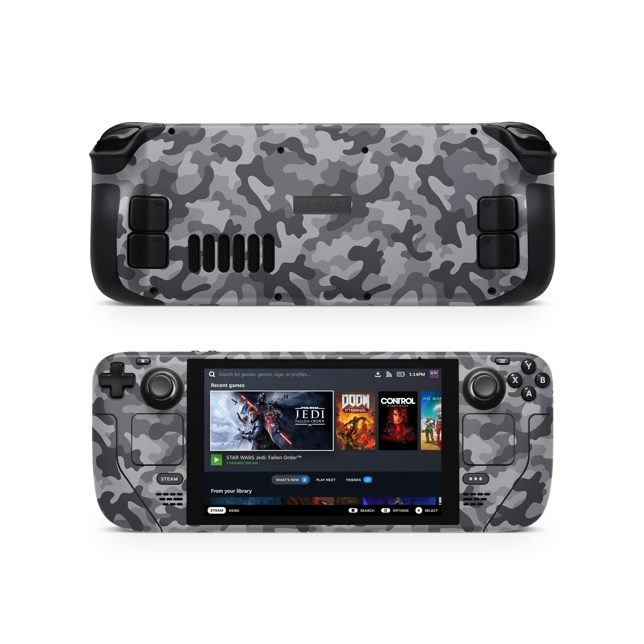 Camo Steam Deck Skin