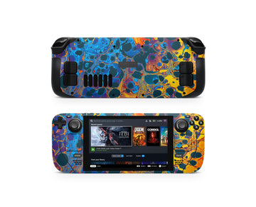 Abstract Marble Steam Deck Skin