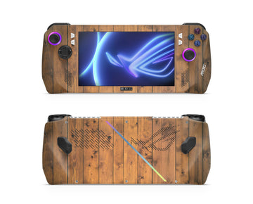 Wooden Texture Asus Rog Ally Skin