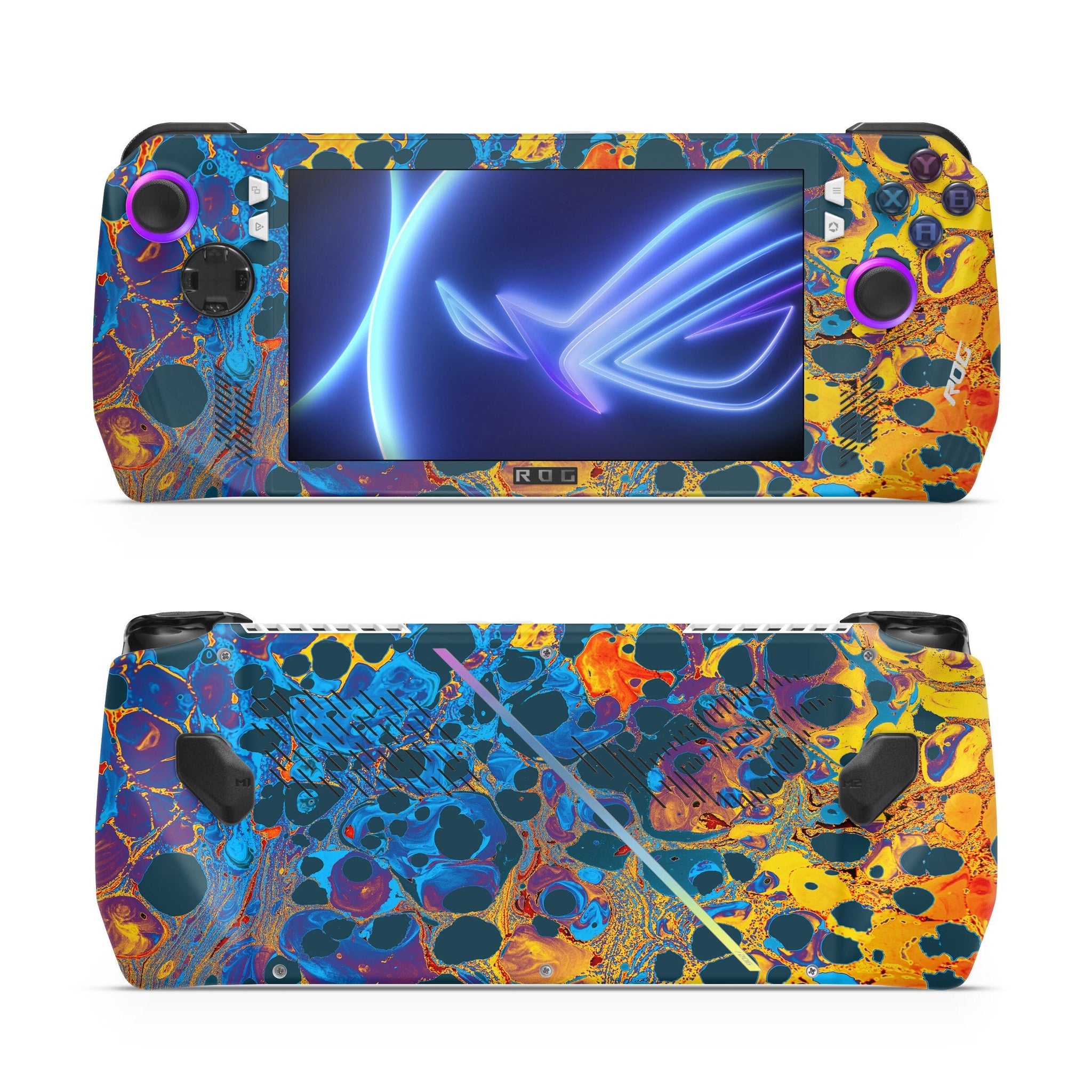 Abstract Color Asus Rog Ally Skin