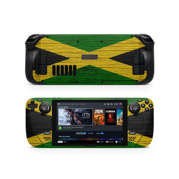 Jamaican Flag Steam Deck Skin