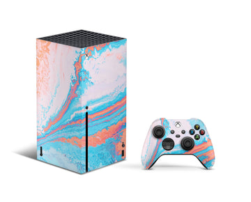 Watercolor Texture Design Xbox series x Skin, Xbox Series X Console & Controller Skin, Xbox Series Controller Skin, Custom Xbox Series X