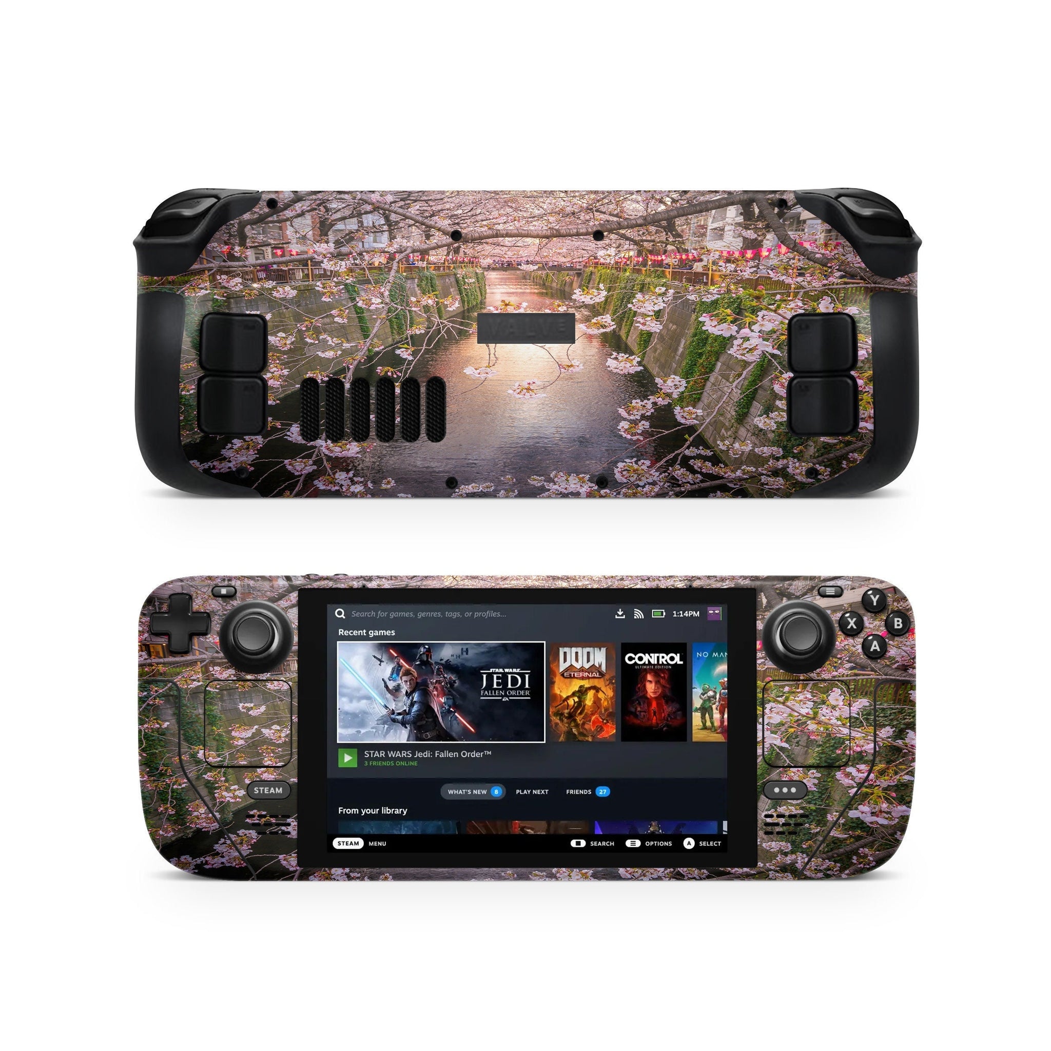 Cherry Blossom Steam Deck Skin