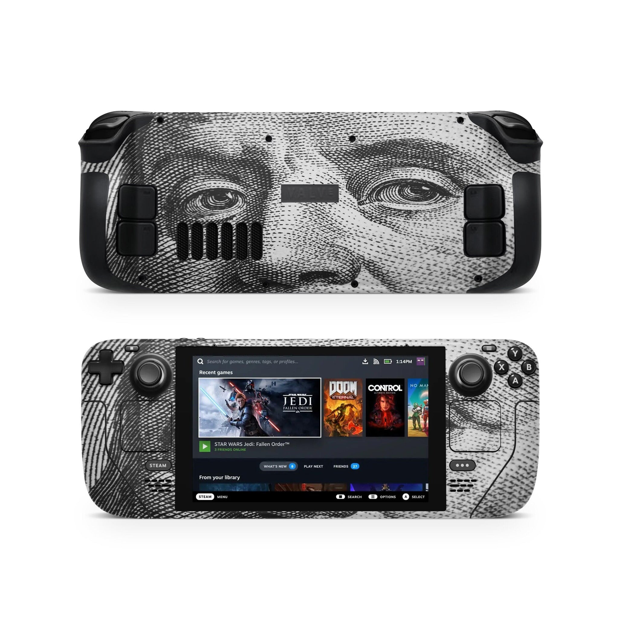 Dollar Bill Steam Deck Skin